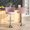 Pink, variant on Lamerge Velvet Bar Stool Set of 4, Counter Height Barstools Adjustable Kitchen Island Chairs, Swivel Bar Stools Upholstered Bar Chairs Counter Stool Armless Chairs with Back & Footrest, Grey