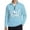 Blue Golf - Golf Time, variant on Golf Sightseeing Vehicle Leopard Print Long Sleeve Golf Shirt for Men Zip Up Tennis T-Shirts Lightweight Quick Dry Tops Polo Shirts Outfits Golf Clothes with Collar for Gym Workout, S