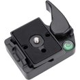 thumbnail image 1 of Adaptador de liberación rápida, abrazadera de cámara de adaptador de liberación rápida para placa deslizante Pl-2000 Dslr 323 1pc XianweiShao 1327534021974, 1 of 1