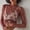 Brown, variant on T-Shirts for Women Graphic Transparent Lace Base Shirt Long Sleeve Print Breathable Thin Cozy Mesh Layering Blouse
