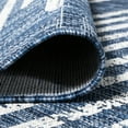 thumbnail image 5 of JONATHAN Y SANTA MONICA 8 x 10 Area Rug, Zolak Berber Stripe Geometric - Blue/Ivory, SMB124C-8, 5 of 7