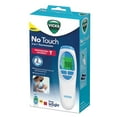 Vicks 3in1 No Touch Digital Thermometer, All Ages, White, VNT200