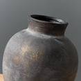 thumbnail image 5 of Black Ceramic Vase for Large Flowers, Tall Rustic Farmhouse Vase - Home Decor Centerpiece for Living Room, Table, Entryway, Mantel, 5 of 7