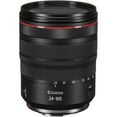 thumbnail image 2 of Canon RF 24-105mm f/4 L IS USM Lens + MACRO, UV-CPL-FLD Filter + Monopad - 64GB Accessory Kit (International Version), 2 of 9