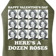 thumbnail image 3 of Golden Girls - Dozen Roses- Juniors High Neck Tank Top, 3 of 5