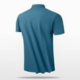 thumbnail image 6 of CaiJunJia George Polo Shirt,Men's Short Sleeve 100% Cotton Pique Color Block Polo Shirt, 6 of 6