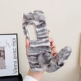 thumbnail image 3 of Compatible with Samsung Galaxy Z Fold 4 Case for Women Men & Kids, Lovely Plush Case Soft Warm Fluffy Furry Faux Fur Case Protective Case Cover for Samsung Galaxy Z Fold 4 5G, Gray, 3 of 6