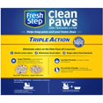 Fresh Step Clean Paws Triple Action Scented Litter, Clumping Cat Litter