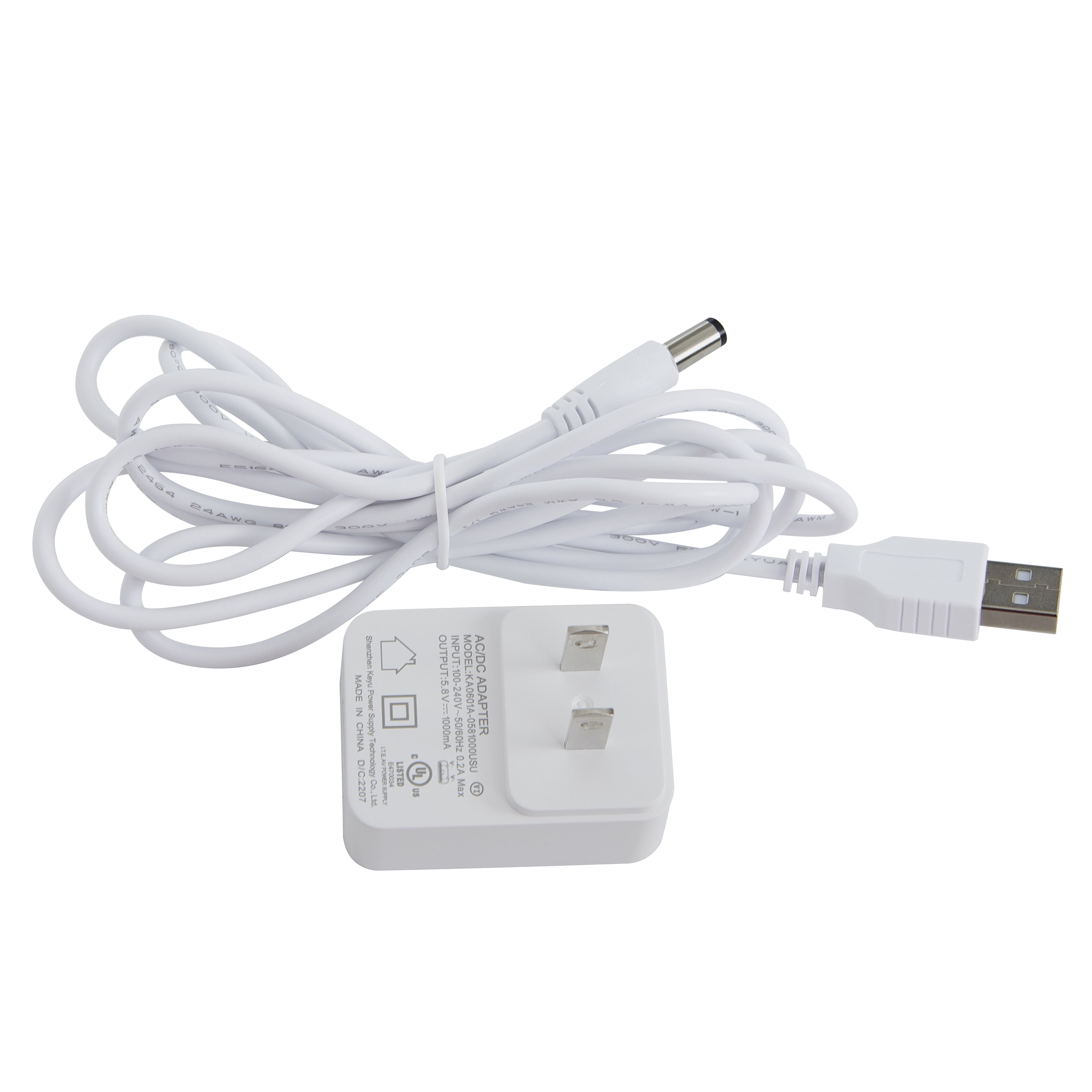 Dream On Me 6v 2-Prong Power Adapter with Multiple Protection