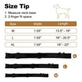 thumbnail image 4 of Collar para perros grandes Unique Bargains, collar ajustable de alta resistencia con asa, collar táctico para perros, collar de alta resistencia para perros, negro XL, 4 of 7