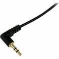 thumbnail image 2 of StarTech 6' Slim 3.5mm to Right Angle Stereo Audio Cable, M/M, 2 of 3