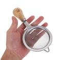 thumbnail image 5 of OUNONA 3Pcs Fine Mesh Strainers Set Stainless Steel with Wood Handle for Kitchen Cooking and Baking, 5 of 8