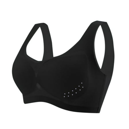 

fvwitlyh Bras for Women Sports Bra Long Bandeau Top Womens Unwired Padded Bra Top Everyday Basics Deep V Neck Cute Glasses Case