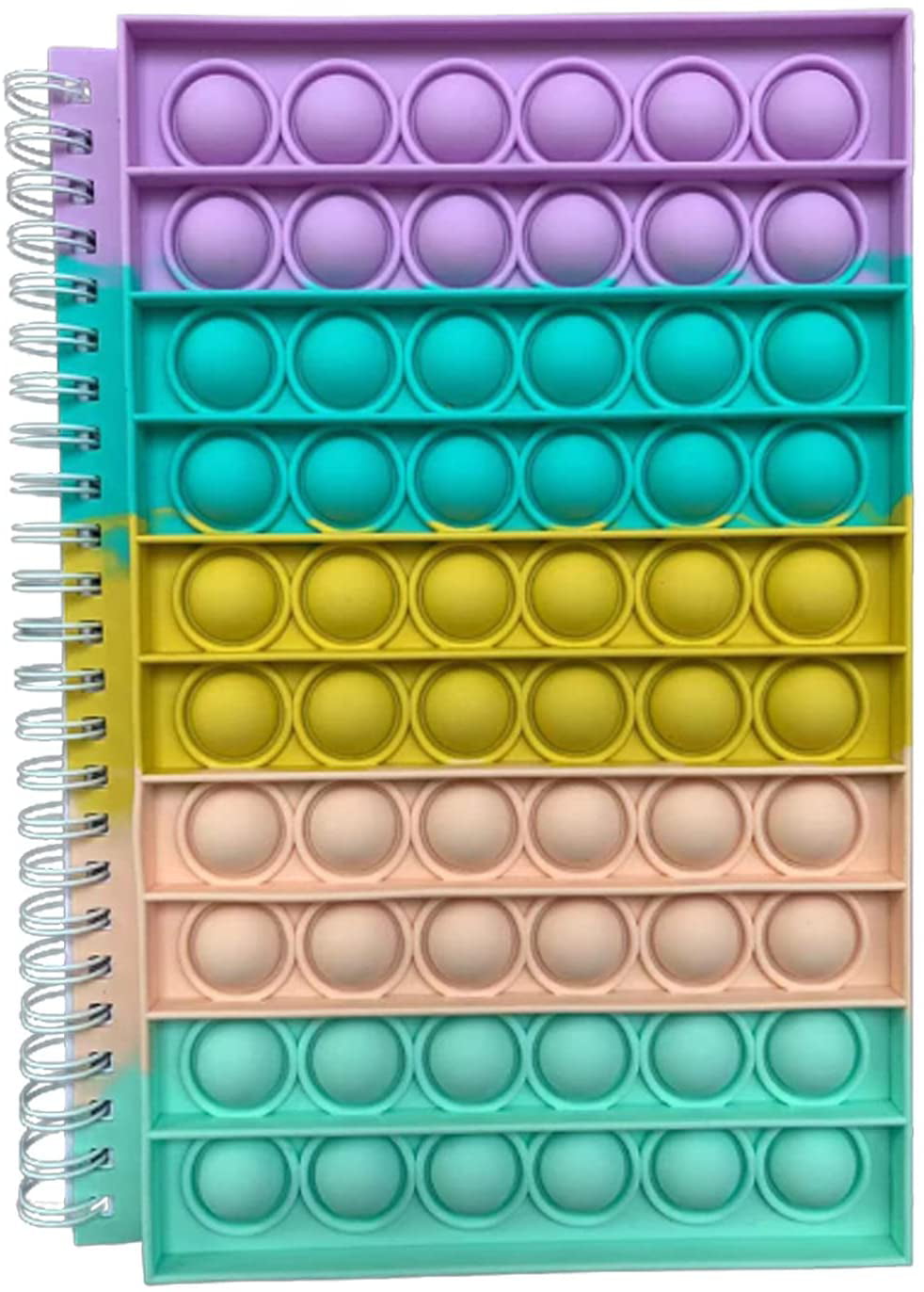 12 Packs Pop Poppers It Pocket Notebook Tiny Memo Pads Desk Toy 3x5” Inch Party Favors Bulk Spiral Mini Notebook School Supplies Gifts for Boys Girls Kids Adults Classroom Home Office Accessories 