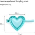 thumbnail image 2 of KAIYANG 3 piezas de molde de plástico para hacer bolas de masa hervida, multifuncional, con forma de corazón, para hornear, para cocina, para hacer bolas de masa hervidas, 2 of 5