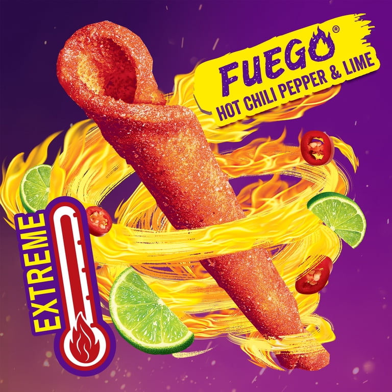 Takis, Snack Bag, 3.25 oz, Hot Chili Pepper Lime Flavor - Walmart.com