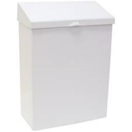 Hospital Specialty Co. Hosnd-1W Hospeco Sanitary Napkin Recptacle Health Gards White