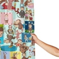thumbnail image 3 of Shower Curtain Cartoon Art Bath Shower Curtains with 12 Hooks, Waterproof Washable Polyester Bathroom Home Decor Set 72x72 Inch, Plastic, 3 of 8