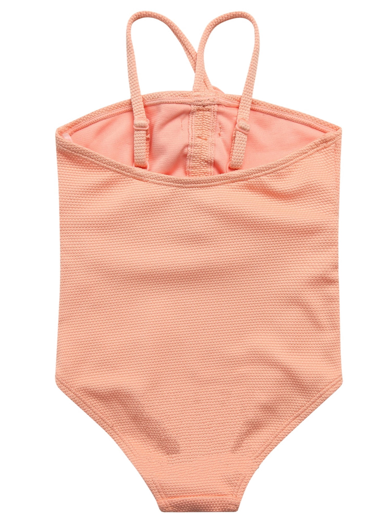 Jessica Simpson Baby and Toddler Girls' One-piece Ruched Swimsuit with Rosette, Sizes 12M-5T