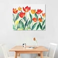 thumbnail image 3 of Nawypu Tulips Canvas Wall Art, 3 of 5