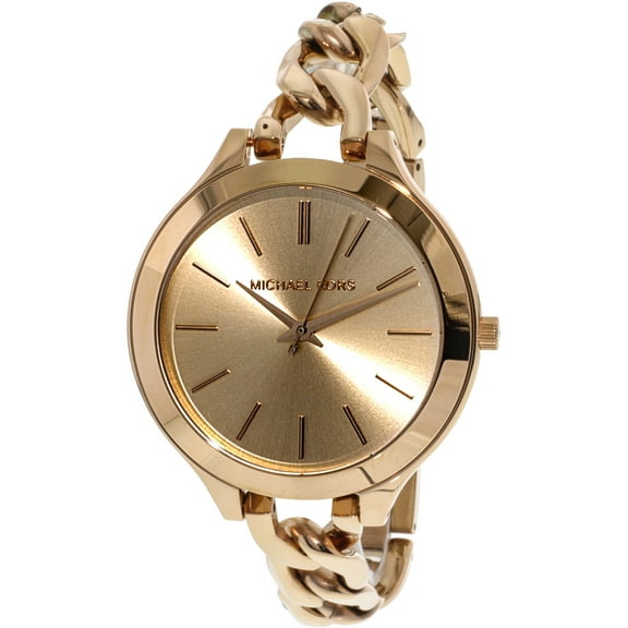 Michael Kors Women's Runway MK3223 Rose-Gold Stainless-Steel Japanese Quartz Fashion Watch