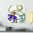 thumbnail image 4 of Lassoing Wild Freedom - Canvas, 4 of 10