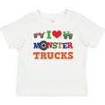 thumbnail image 3 of Inktastic I Love Monster Trucks Boys or Girls Baby T-Shirt, 3 of 5