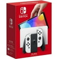 thumbnail image 3 of Nintendo Switch 64GB OLED Model Bundle, Nintendo Switch Console with White Joy-Con Controllers & Dock, Vibrant 7-inch OLED Screen, 64GB Storage, Game Super Mario Odyssey with Mazepoly Accessories, 3 of 6