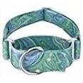 thumbnail image 3 of Country Brook Petz - HossFit Wide Martingale Dog Collar Featuring Unique Designs for Any Style (Green Paisley, Extra Large), 3 of 4