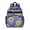 Colorful Rainbow Tie-1, variant on Colorful Rainbow Tie Dye Spiral Pattern Backpack for School,Cute School Bag,Schoolbag with Adjustable Shoulder Straps & Padded Back,15.25"x11.5"x5.25"