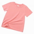 thumbnail image 2 of TOWED22 Toddler Little Boys Girls Dinosaur T-Shirt Kids Summer Short Sleeve Graphic Cotton Tee Top(Pink,3-4 Y), 2 of 4