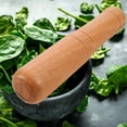 thumbnail image 4 of Kitchen Utensils Pickleball Handle Pestle Wooden Pestles Jar, 4 of 6