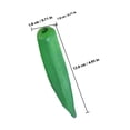 thumbnail image 2 of Minkissy 10Pcs Simulation Vegetable Models Artificial Okra Green Realistic Shape Educational Use Home Decoration, 2 of 8