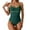 C176/Green, variant on XIYON Womens One Piece Swimsuit Women's Color Block Swimsuit Tummy Control Bathing Suit For Women Beachwear
