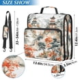thumbnail image 2 of FORMRS Zipper Binder with Shoulder Strap 2-inch Ring 500 Sheet Capacity File Bag, Mountain Pattern, 2 of 5