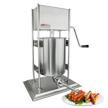 

ALDKitchen Sausage Stuffer | Manual Control | 10L | Vertical Sausage Machine