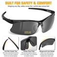 thumbnail image 4 of Gafas de Seguridad OXG Antivaho ANSI Z87.1 para Hombre y Mujer, Paquete de 6, 4 of 7