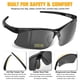 thumbnail image 4 of Gafas de Seguridad OXG Antivaho ANSI Z87.1 para Hombre y Mujer, Paquete de 6, 4 of 7