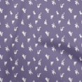 thumbnail image 1 of oneOone Silk Tabby Violet Fabric Floral Craft Projects Decor Fabric Printed By The Yard 42 Inch Wide, 1 of 5