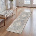 thumbnail image 2 of Washable Kitchen Runner Rug 2x5 ft, Non Slip Soft Low Profile Kitchen Rug with PVC Backing, Vintage Distressed Medallion Oriental Rug for Kitchen Sink, Hallway & Laundry Room, 2 of 6