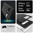 thumbnail image 6 of TUDIA Merge Case for Google Pixel 7 Pro (2022), Dual Layer Shockproof Slim Protective Cover, Matte Black, 6 of 7