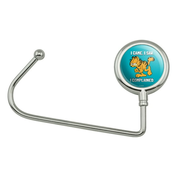 Garfield I Came. I Saw. I Complained. Purse Bag Hanger Holder Hook