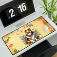 thumbnail image 3 of Shetland Sheepdog Celebrates Spring and Enjoys a Happy Easter Desk Mat Full Keyboard Mouse Pad Sheltie Dog Lover Gifts Large Mousepad - 02001, 3 of 5