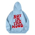 thumbnail image 2 of WENWU Womens Hoodies Long Sleeve Hoodies for Women Pullover Unisex Hoodie Sky Blue Hoodies for Women Fall Clothes Women’S Clothes, 2 of 3