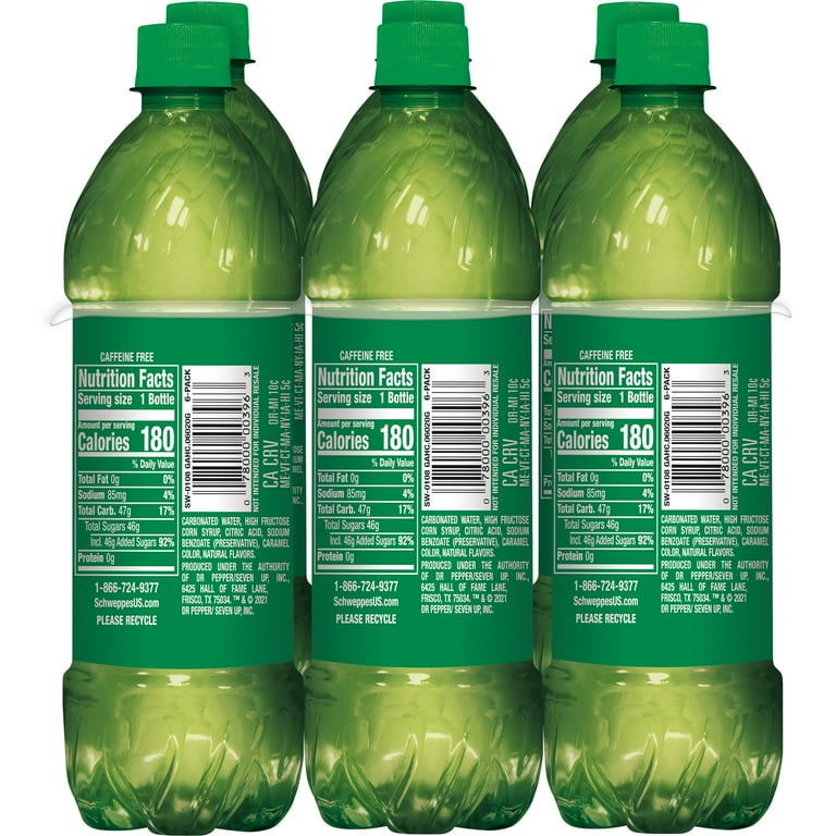 Schweppes Bold Ginger Ale, Caffeine Free, 0.5 L, 6 pack - Walmart.com