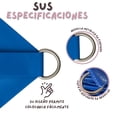 thumbnail image 5 of Lona Impermeable Para Exterior Reforzada Con Ojillos Azul 3x6 m, 5 of 5
