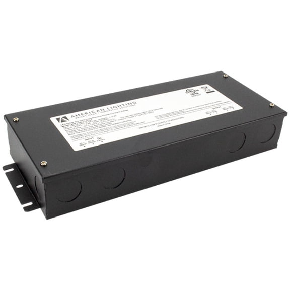 American Lighting ADPT-DRJ-96-24 2" Tall 96W Power Supply - Black