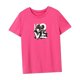thumbnail image 5 of Camisetas clásicas de manga corta de verano para mujer para regalo del Día de San Valentín en la calle XL, 5 of 7