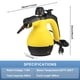 thumbnail image 3 of Toystoory Limpiador de vapor portátil multipropósito: máquina de limpieza potente y eficiente, fácil de limpiar con vapor Suministros de limpieza para el hogar amarillo negro Enchufe de EE. UU., 3 of 6
