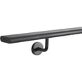 thumbnail image 4 of 4 Ft Modern Oval Stair Railing Kit, Professional Stainless Steel Frosted Handrail, Indoor&Outdoor Staircase Handrail, Metal Railing Suitable for The Elderly and Children, 4 of 6